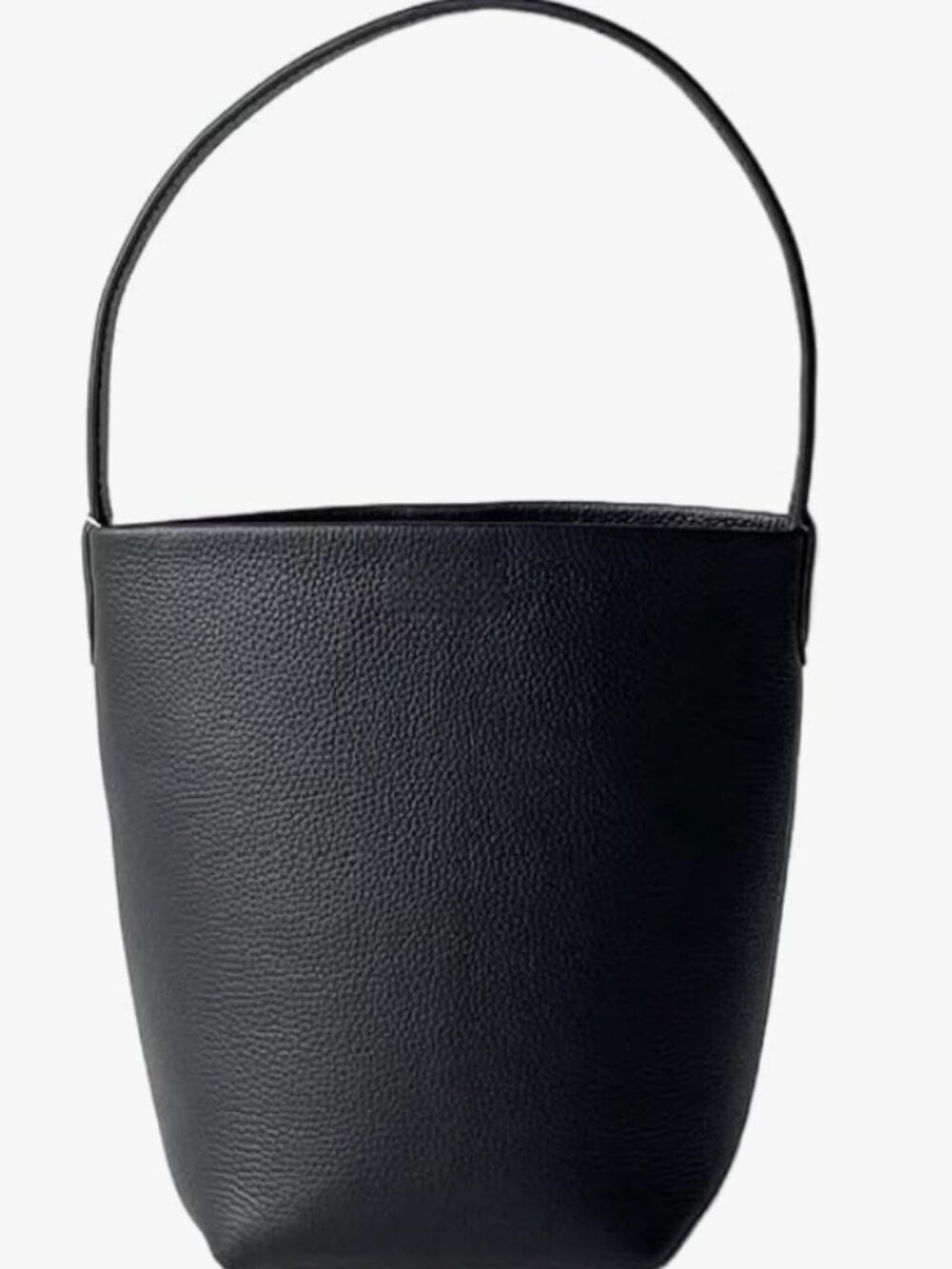 🖤 Black Leather Bucket Bag (NWT) 🖤